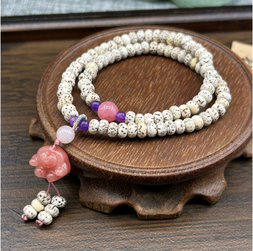 【 Vivi 】Natural poojina bracelet Bodhi bracelet (arrive about 7-12 days)