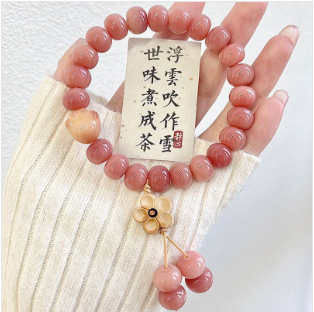【 Vivi 】Natural poojina bracelet Bodhi bracelet (arrive about 7-12 days)