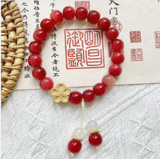 【 Vivi 】Natural poojina bracelet Bodhi bracelet (arrive about 7-12 days)