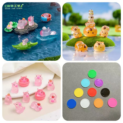 【Vivi】Animal Series Carvings 10 colours card Lucky bags  (arrive about 7-12 days)