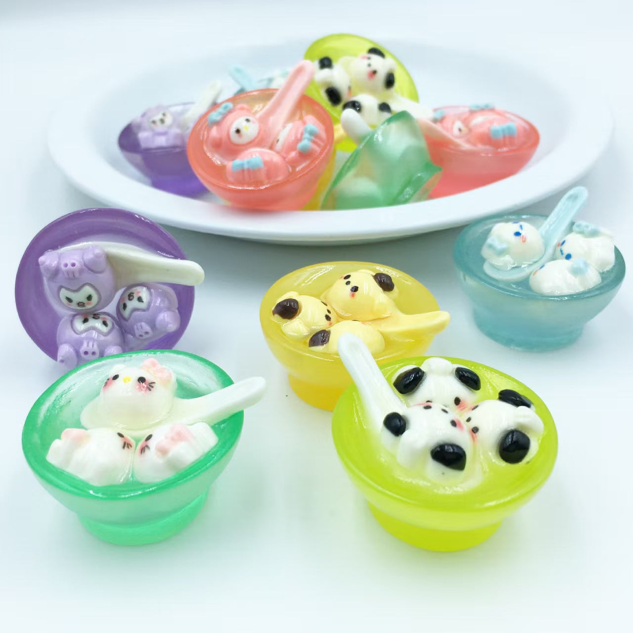 【 Vivi】Luminous various Sanrio collection 10 colours card Lucky bags  (arrive about 7-12 days)