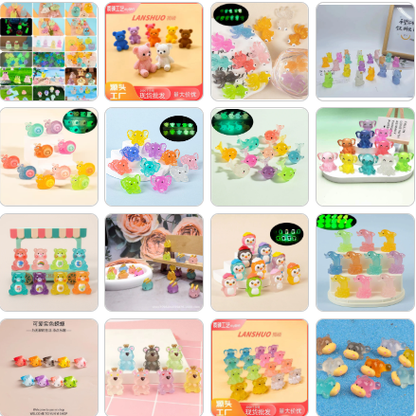 【Vivi】Animal Series Carvings 10 colours card Lucky bags  (arrive about 7-12 days)