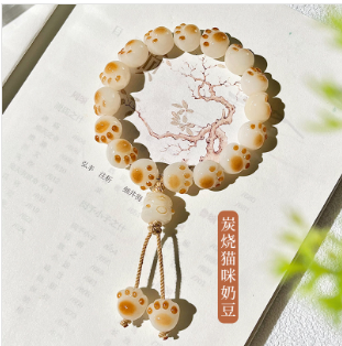 【 Vivi 】Natural poojina bracelet Bodhi bracelet    (arrive about 7-12 days)