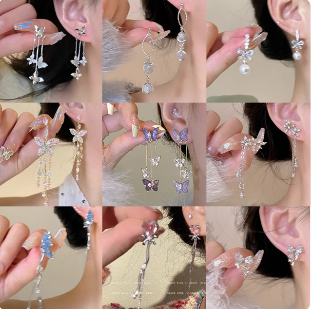 【Vivi】Necklace   ·  Nails   ·  Earring  ·  Ring   Lucky  bags    (arrive about 7-12 days)