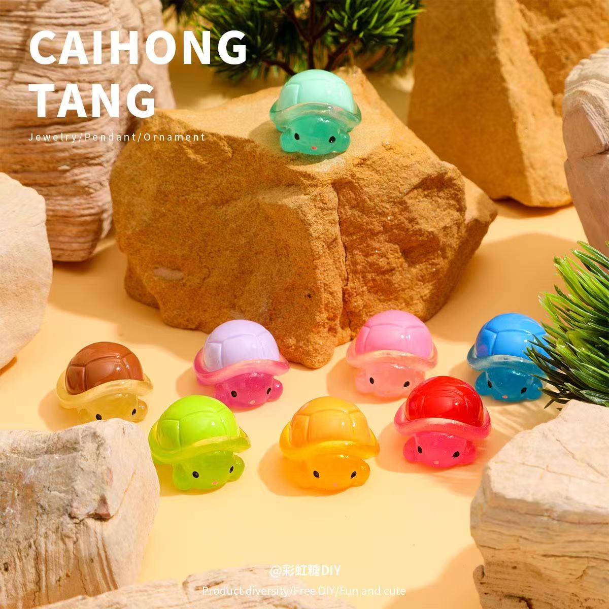 【Vivi】 Luminous Turtles&Tortoise collection 10 colour card lucky bags ( arrive about 7-12 days )