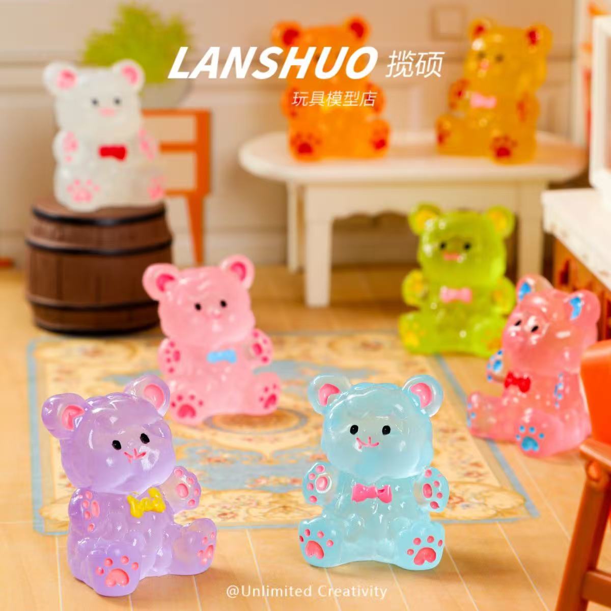【Vivi】Animal Series Carvings 10 colours card Lucky bags  (arrive about 7-12 days)