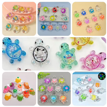 【Vivi】 Luminous Turtles&Tortoise collection 10 colour card lucky bags ( arrive about 7-12 days )