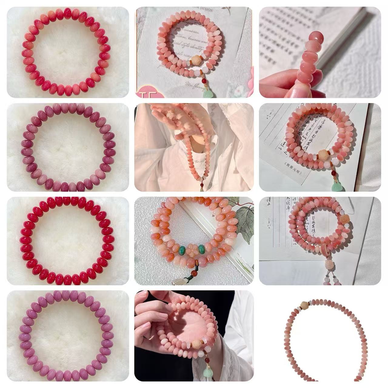 【 Vivi 】Natural poojina bracelet Bodhi bracelet    (arrive about 7-12 days)
