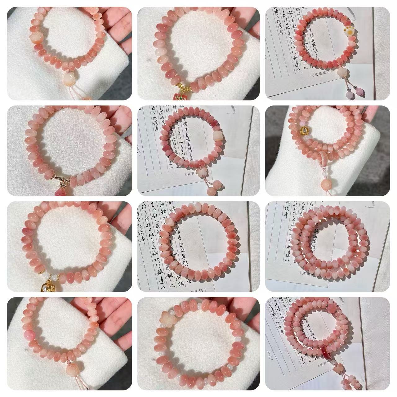 【 Vivi 】Natural poojina bracelet Bodhi bracelet    (arrive about 7-12 days)