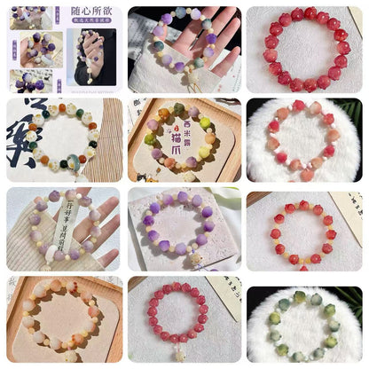 【 Vivi 】Natural poojina bracelet Bodhi bracelet    (arrive about 7-12 days)