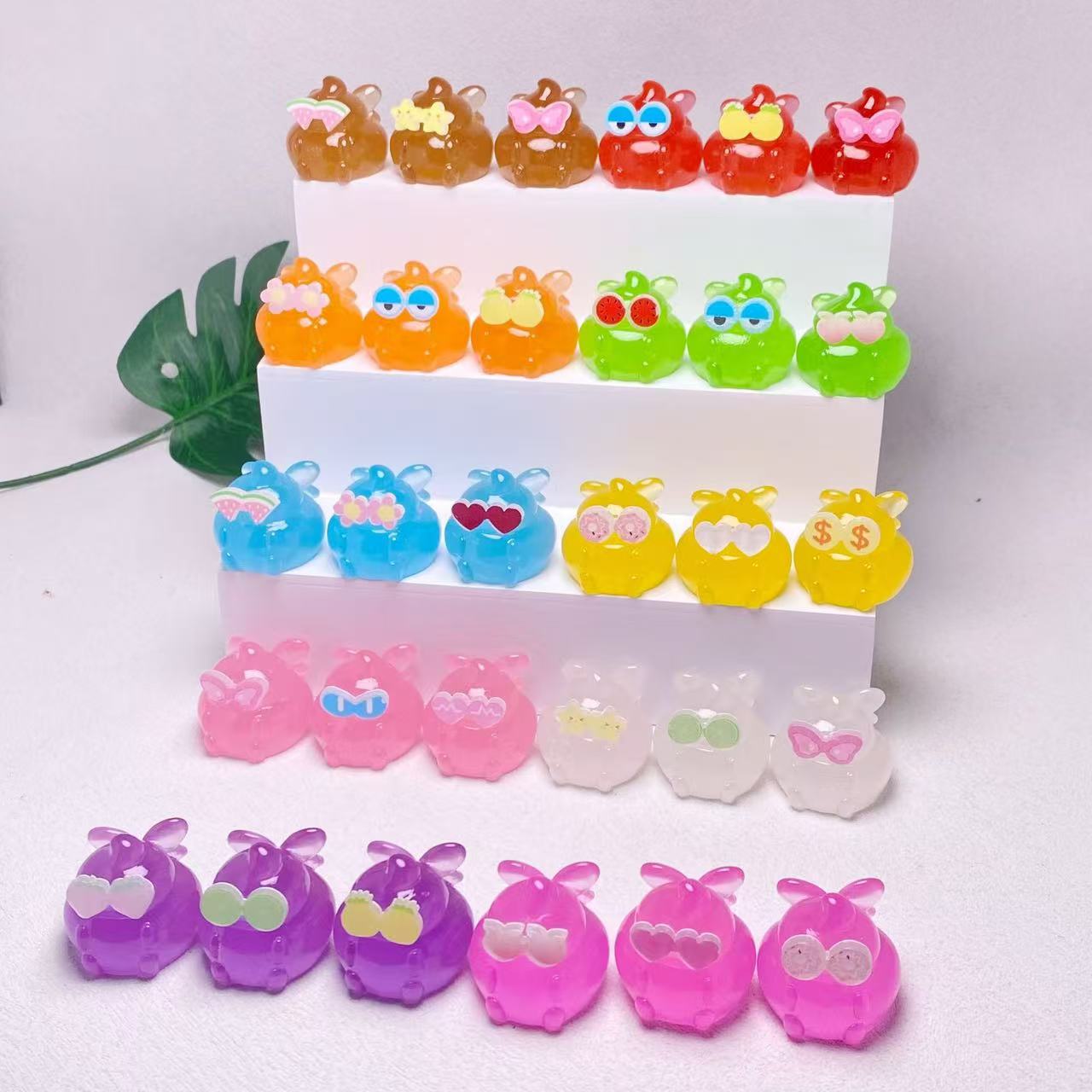 【Vivi】Non-Animal Series Carvings 10 colours card Lucky bags  (arrive about 7-12 days)