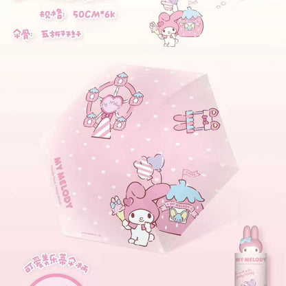 【Vivi】Sanrio Umbrella (arrive about 7-12 days)