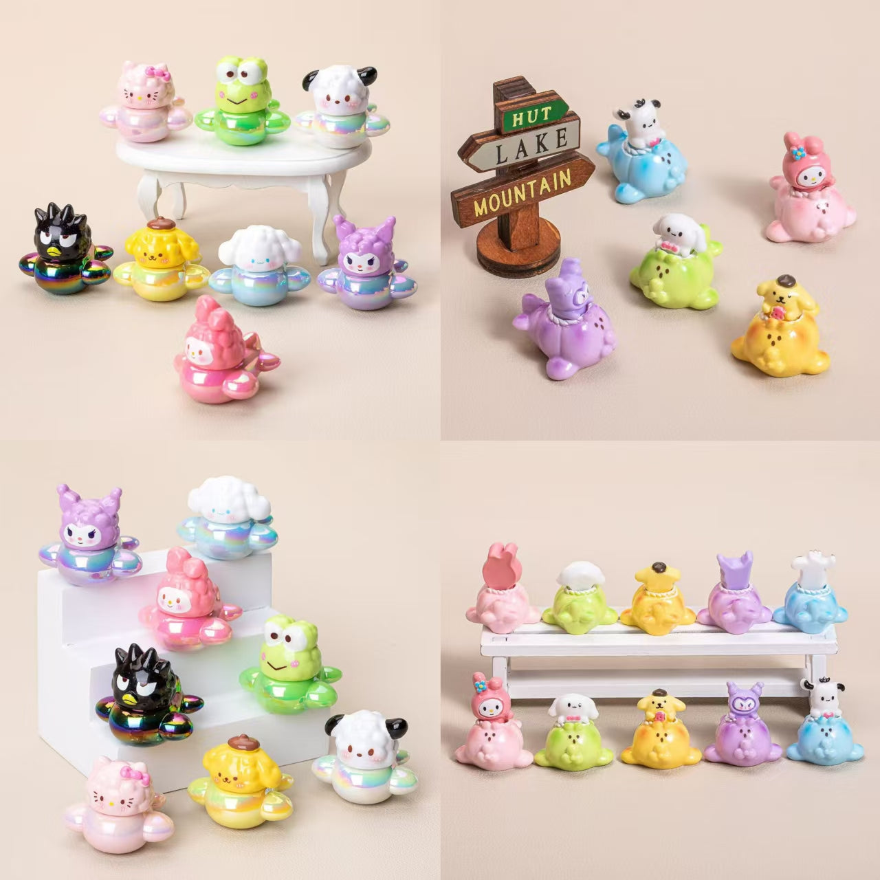 【 Vivi】Luminous various Sanrio collection 10 colours card Lucky bags  (arrive about 7-12 days)