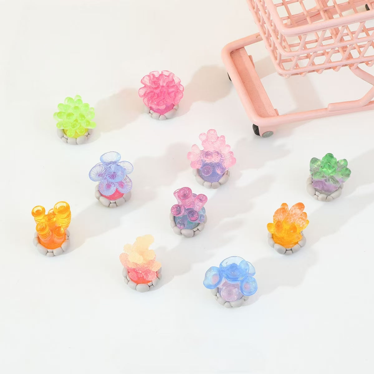 【Vivi】Non-Animal Series Carvings 10 colours card Lucky bags  (arrive about 7-12 days)
