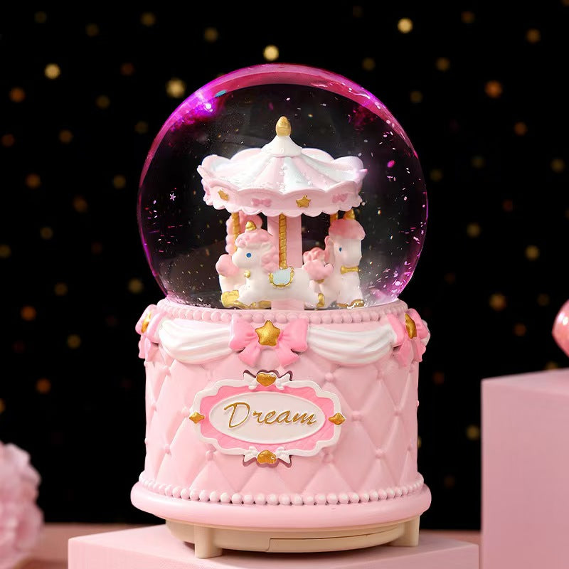 【Vivi】Crystal Ball Music Box (arrive about 10-15 days)