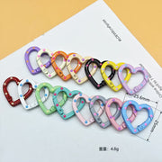 Love Dots spring buckle  8 pcs
