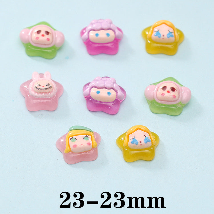 【Vivi】Non-Animal Series Carvings 10 colours card Lucky bags  (arrive about 7-12 days)