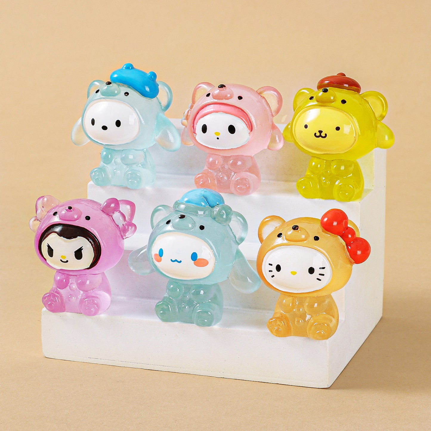【 Vivi】Luminous various Sanrio collection 10 colours card Lucky bags  (arrive about 7-12 days)