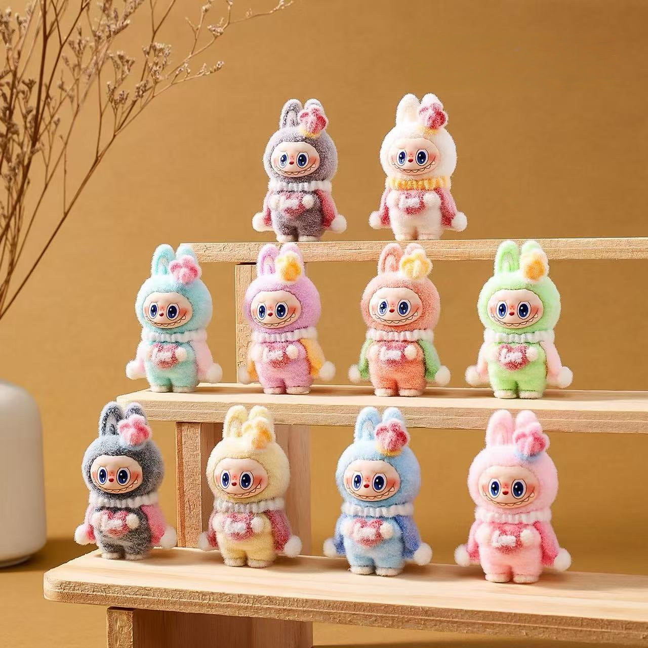 【Vivi】Labubu Carving 10 colours card Lucky bags Collection (arrive about 7-12 days)
