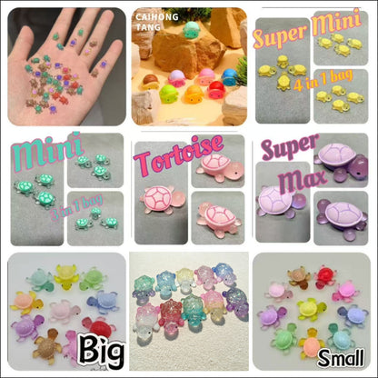 【Vivi】 Luminous Turtles&Tortoise collection 10 colour card lucky bags ( arrive about 7-12 days )