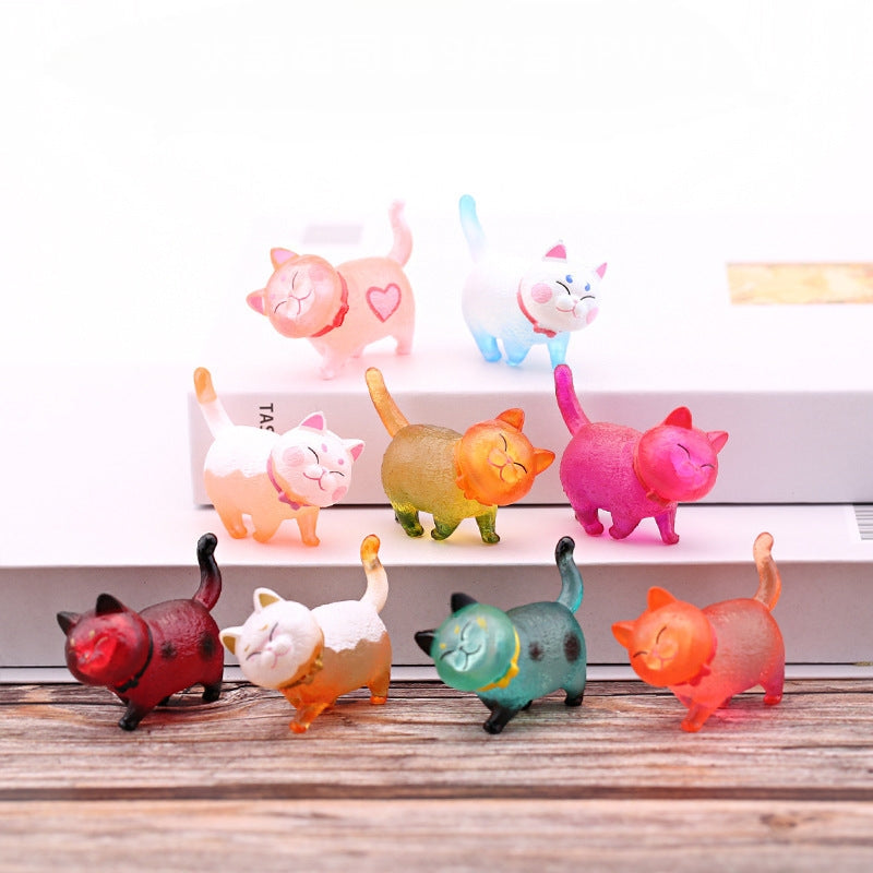 【Vivi】Animal Series Carvings 10 colours card Lucky bags  (arrive about 7-12 days)