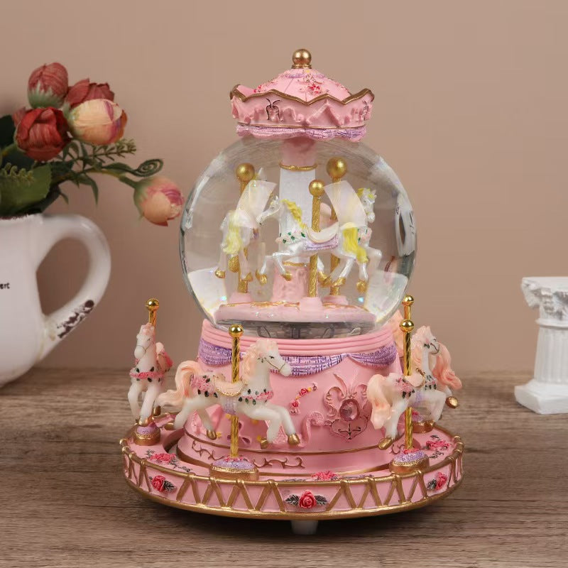 【Vivi】Crystal Ball Music Box (arrive about 10-15 days)