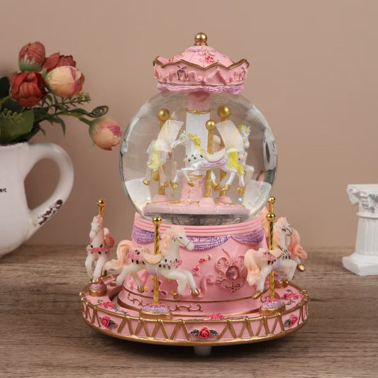 【Vivi】Crystal Ball Music Box (arrive about 10-15 days)