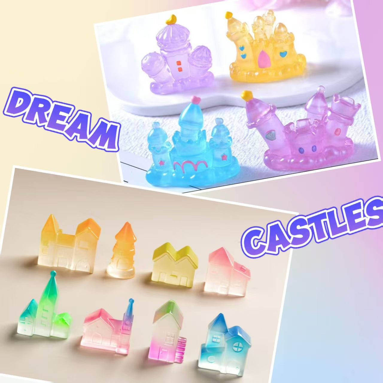 【Vivi】Non-Animal Series Carvings 10 colours card Lucky bags  (arrive about 7-12 days)