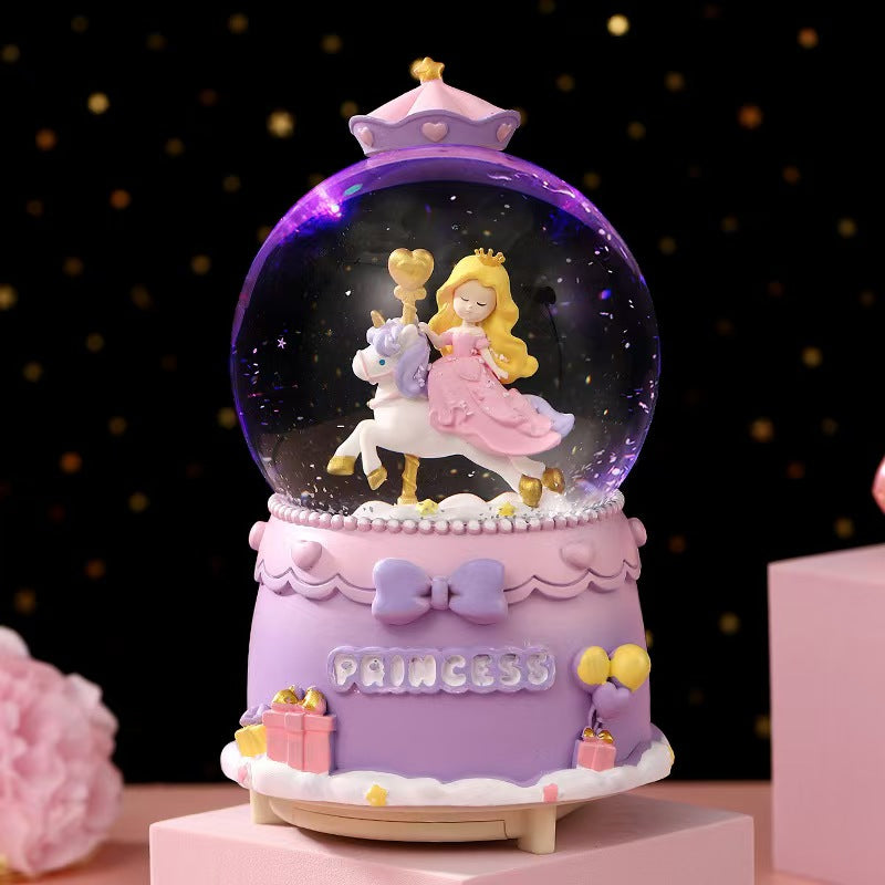 【Vivi】Crystal Ball Music Box (arrive about 10-15 days)