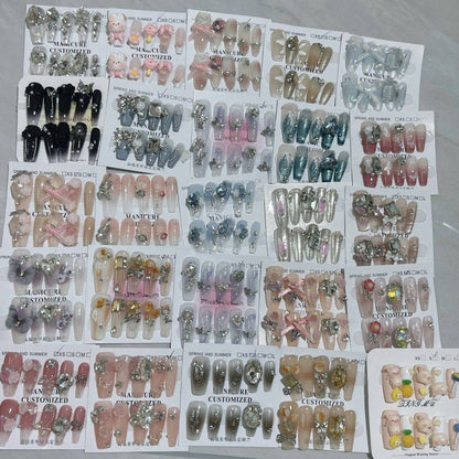 【Vivi】Necklace   ·  Nails   ·  Earring  ·  Ring   Lucky  bags    (arrive about 7-12 days)