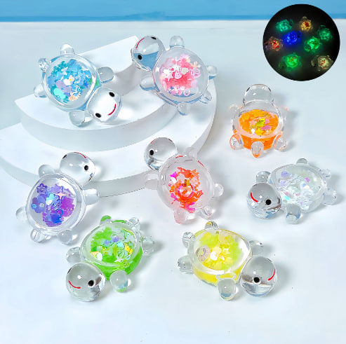【Vivi】 Luminous Turtles&Tortoise collection 10 colour card lucky bags ( arrive about 7-12 days )