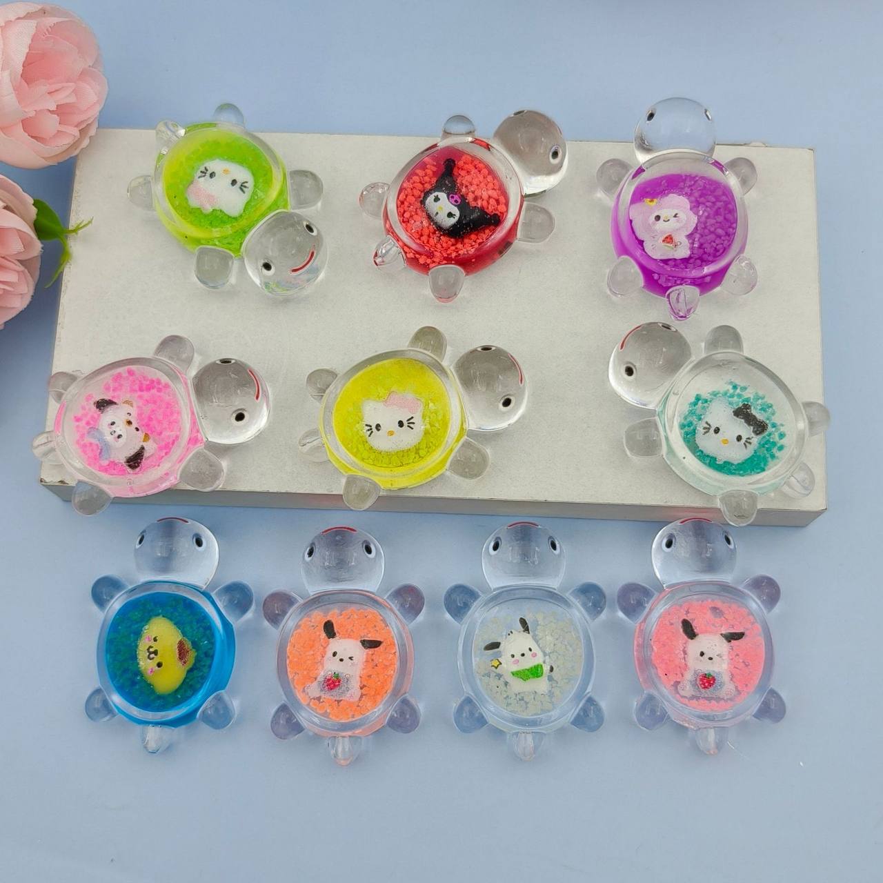 【Vivi】 Luminous Turtles&Tortoise collection 10 colour card lucky bags ( arrive about 7-12 days )