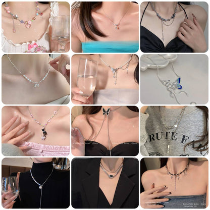 【Vivi】Necklace   ·  Nails   ·  Earring  ·  Ring   Lucky  bags    (arrive about 7-12 days)